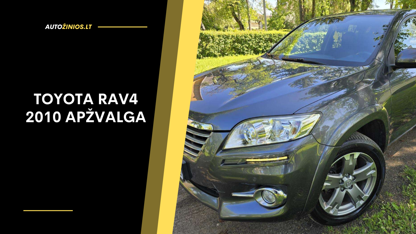 Toyota RAV4 2010 Apžvalga