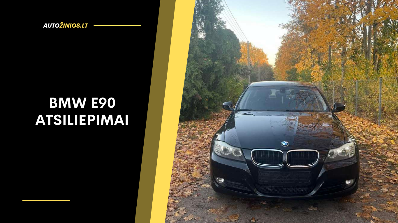 BMW E90 atsiliepimai: problemos, patikimumas ir vairuotojų patirtis