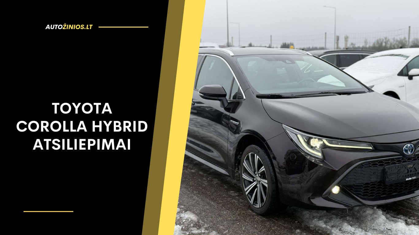 Toyota Corolla Hybrid atsiliepimai