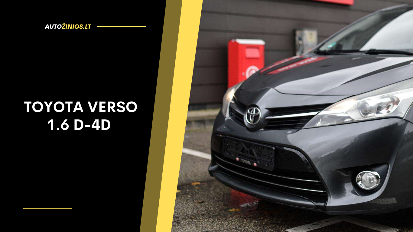 Toyota Verso 1.6 D-4D