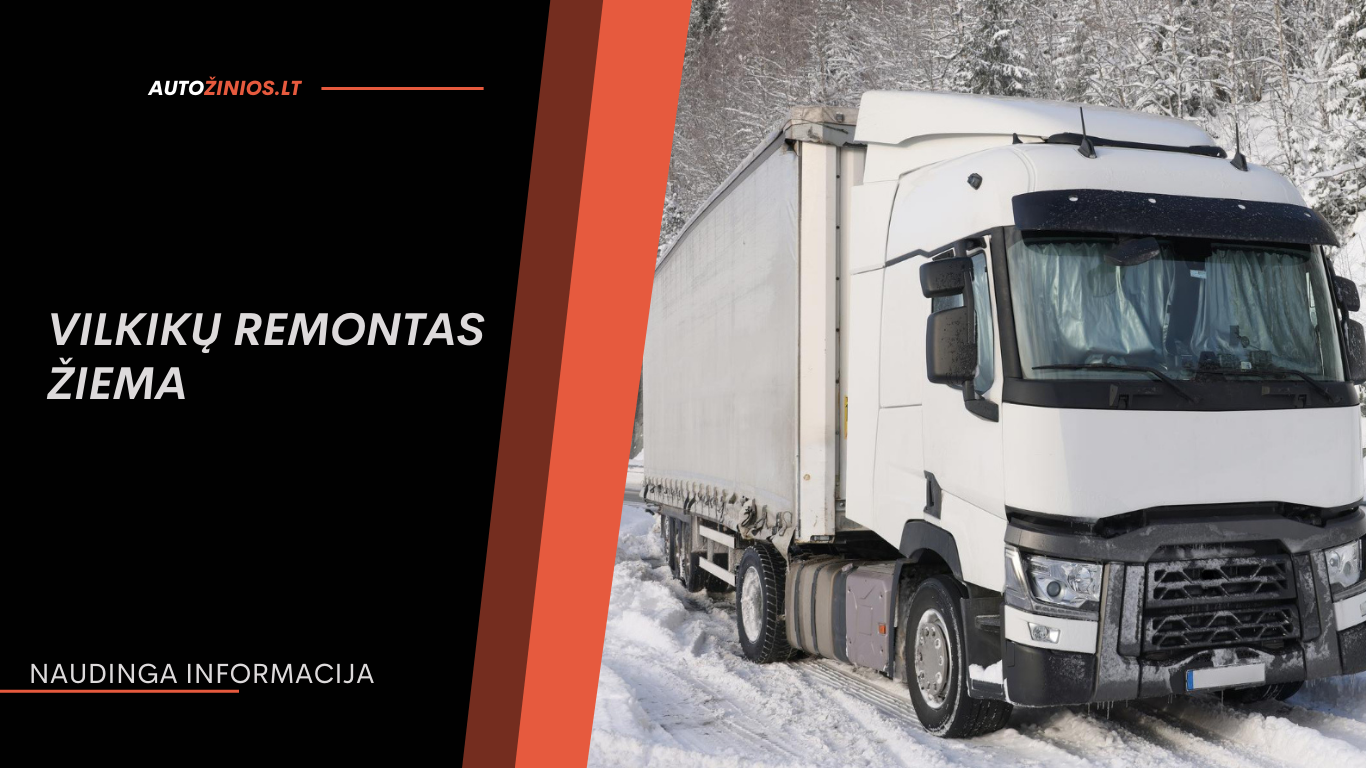 vilkikų remontas žiema