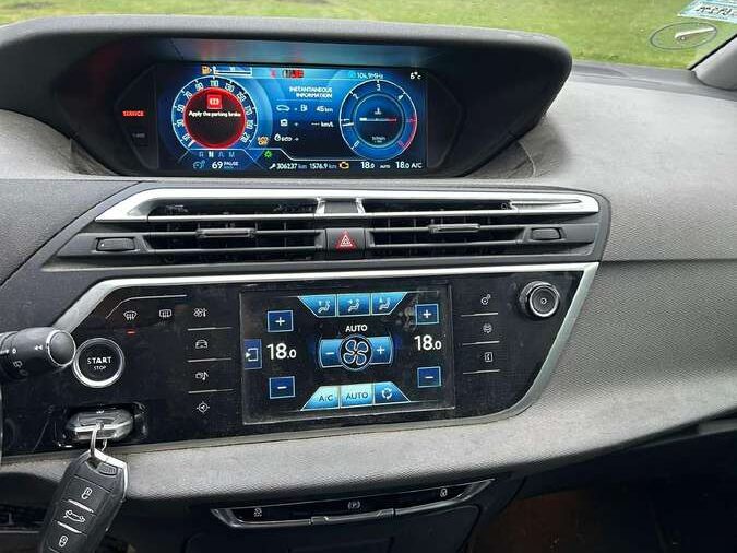 Citroën C4 Grand Picasso 2014 eksploatacijos ir remonto kaštai