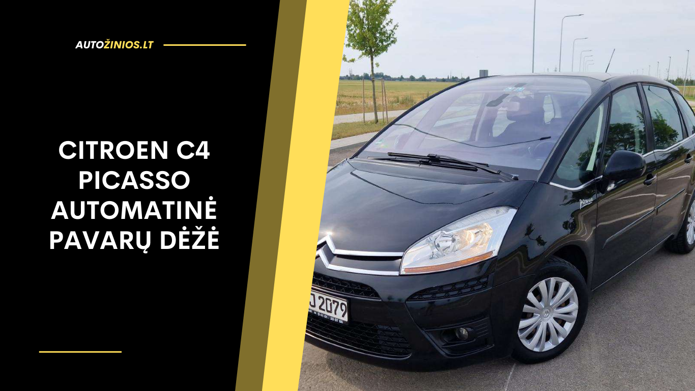 Citroen C4 Picasso automatinė pavarų dėžė
