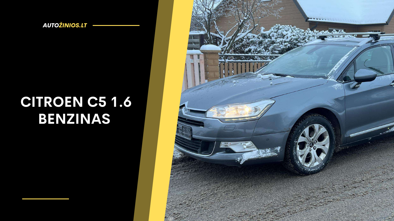 Citroen C5 1.6 Benzinas