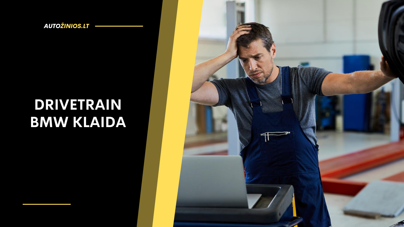 Drivetrain BMW Klaida