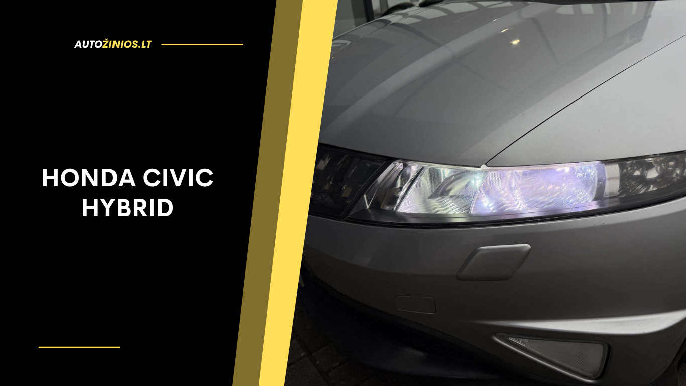 Honda Civic Hybrid Atsiliepimai: Patikimumas, Kuro Sąnaudos, Važiavimas