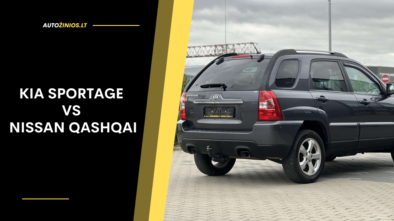 Kia Sportage vs Nissan Qashqai