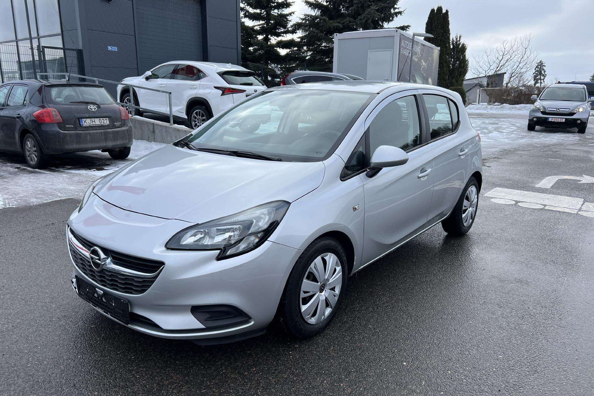 Opel Corsa 1.4 kuro sąnaudos