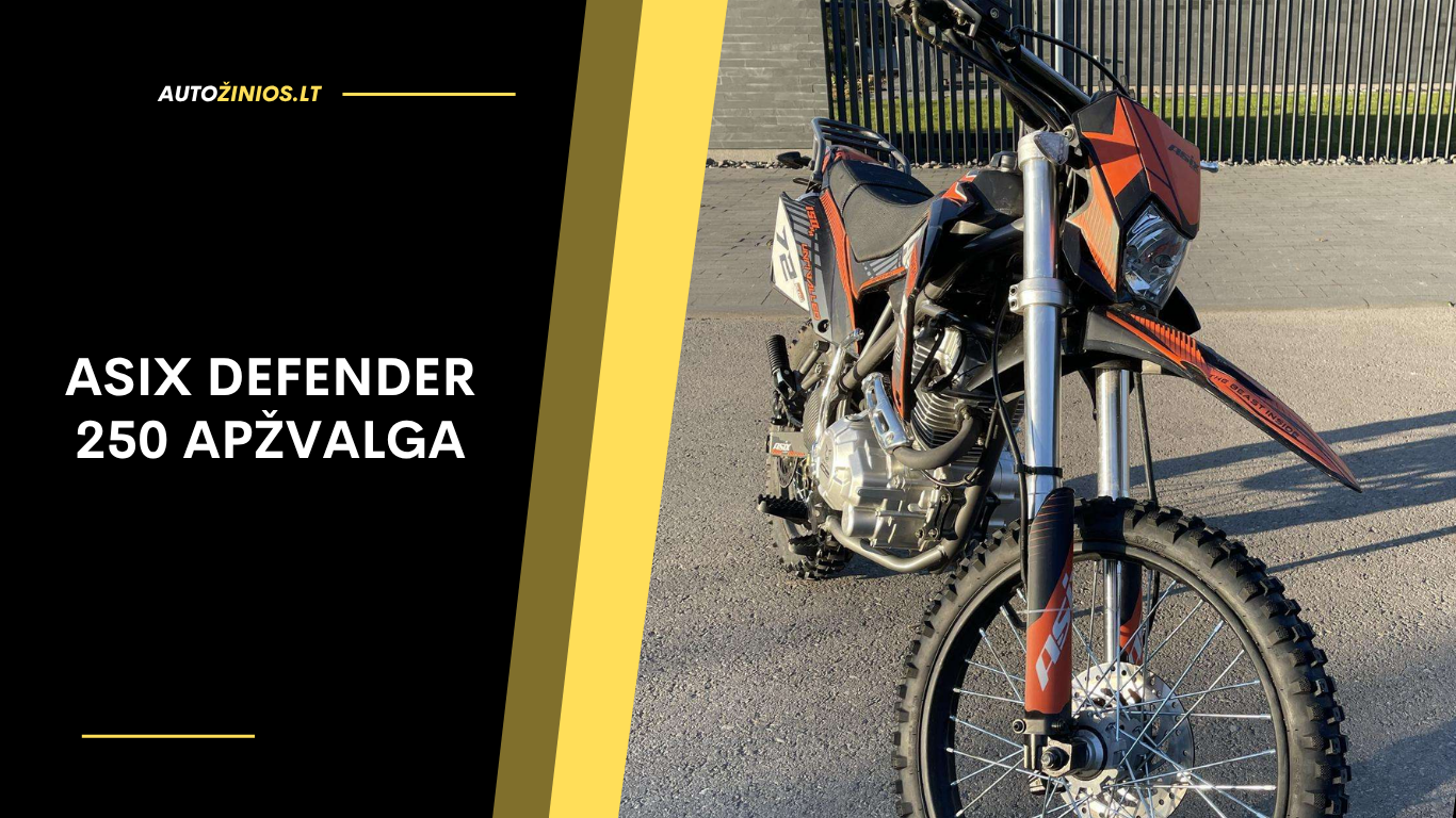 Asix Defender 250 Apžvalga: Atsiliepimai, Patikimumas, Kuro sąnaudos