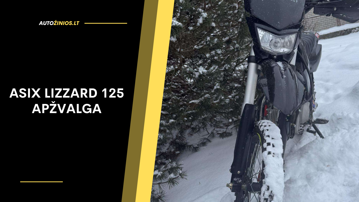 Asix Lizzard 125 Apžvalga