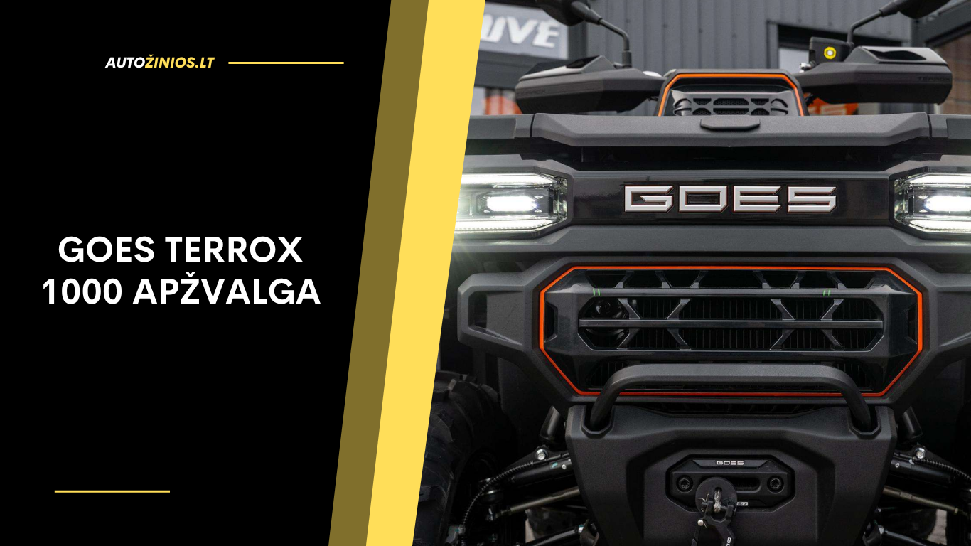 Goes Terrox 1000 Apžvalga: Atsiliepimai, Patikimumas, Kuro sąnaudos