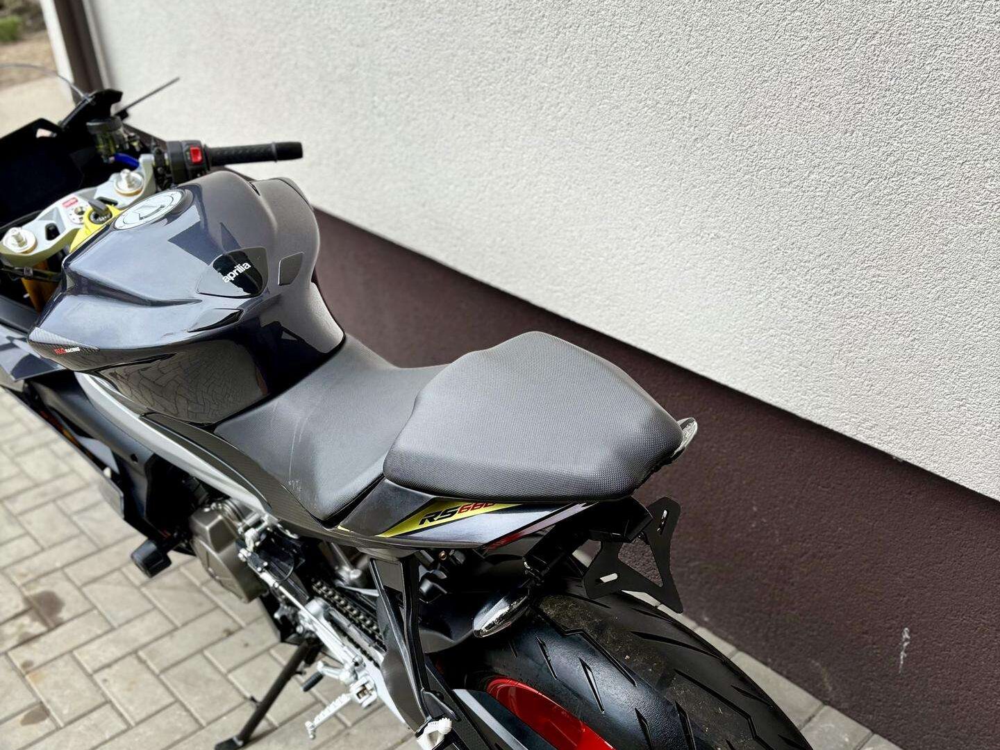 Aprilia RS kuro sąnaudos ir greitis