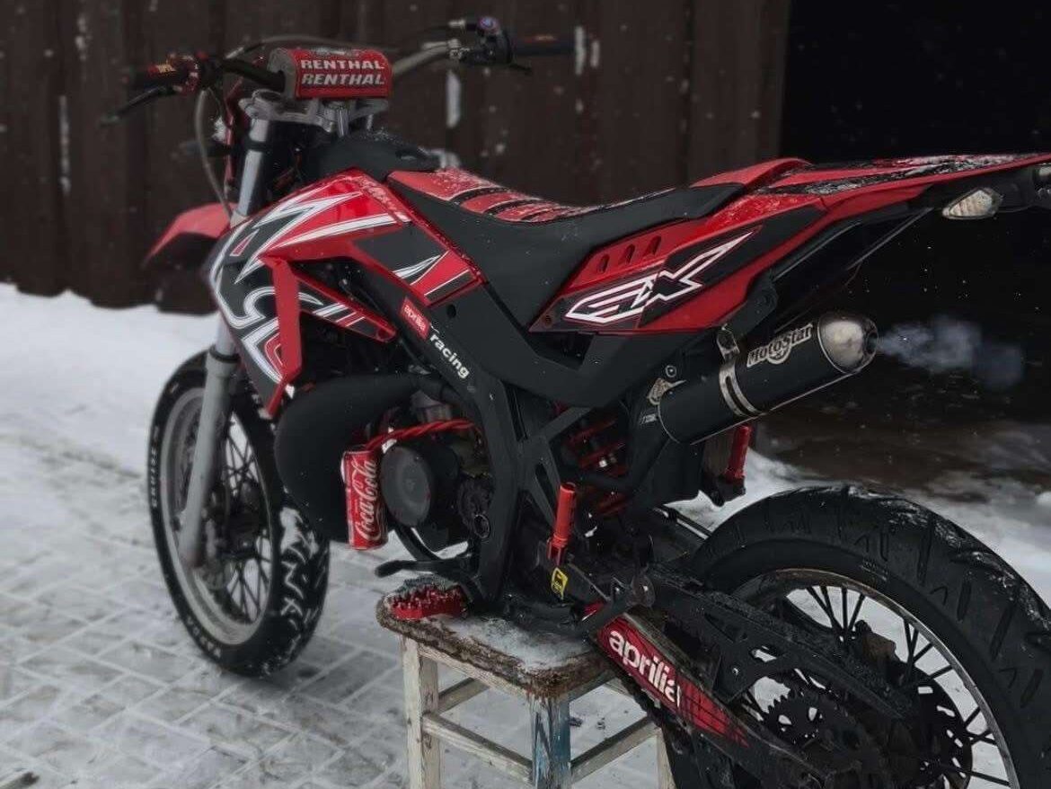 Aprilia SX kuro sąnaudos ir greitis