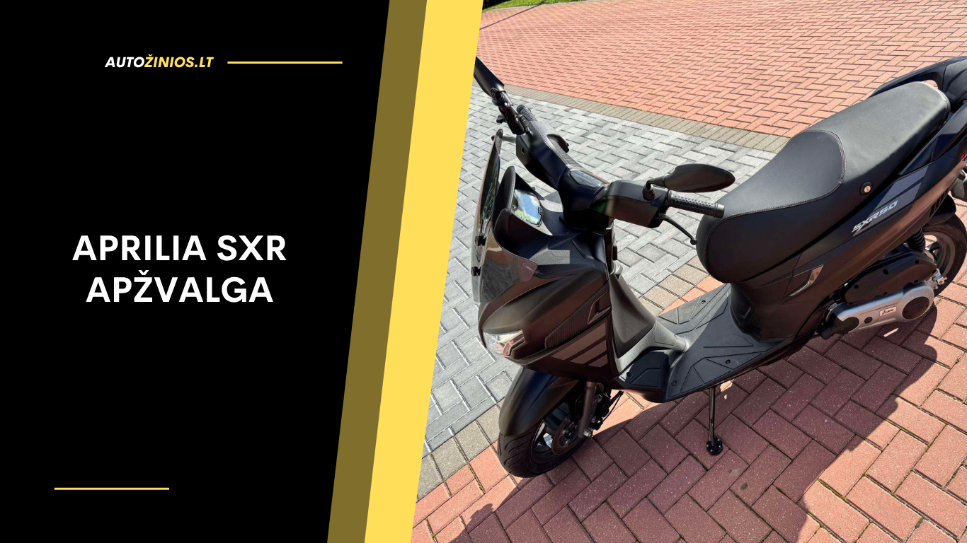 Aprilia SXR Apžvalga: Atsiliepimai, ligos, kuro sąnaudos ir greitis