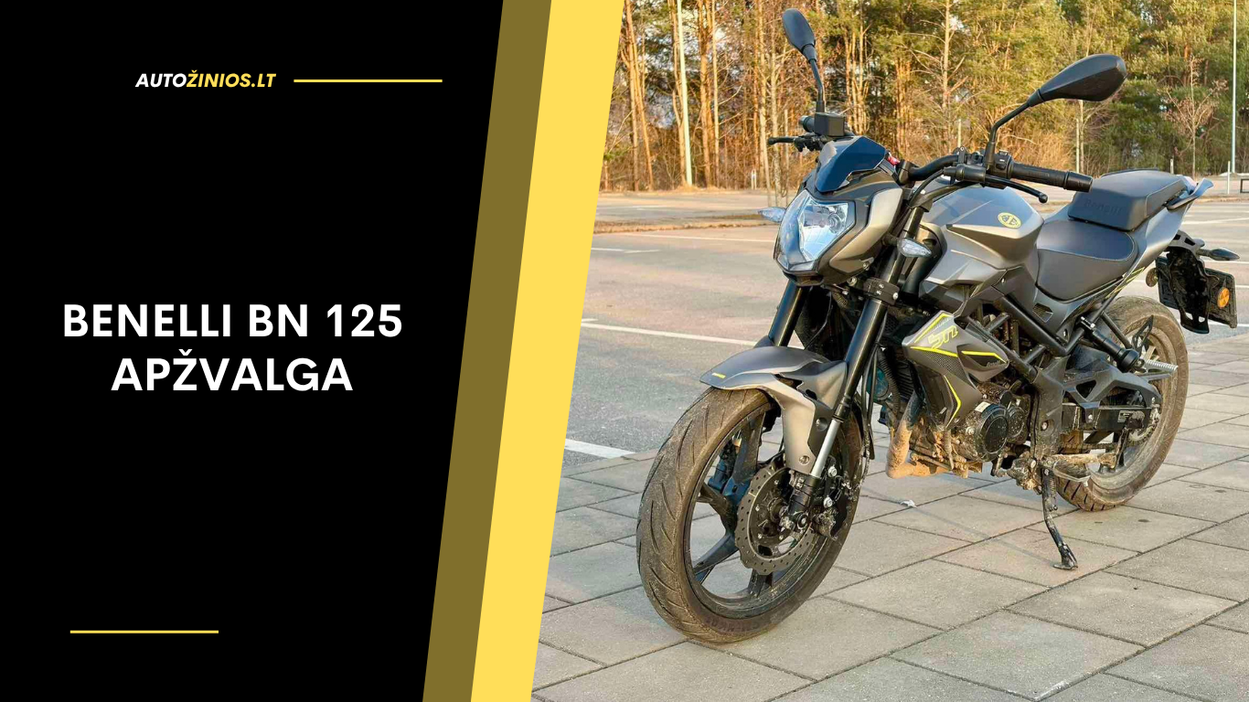 Benelli BN 125 Apžvalga: Atsiliepimai, ligos, kuro sąnaudos ir greitis