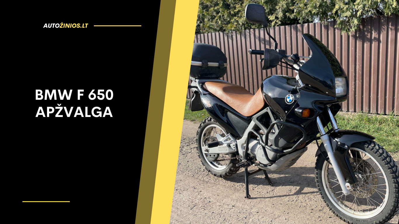 BMW F 650 Apžvalga: Atsiliepimai, ligos, kuro sąnaudos ir greitis