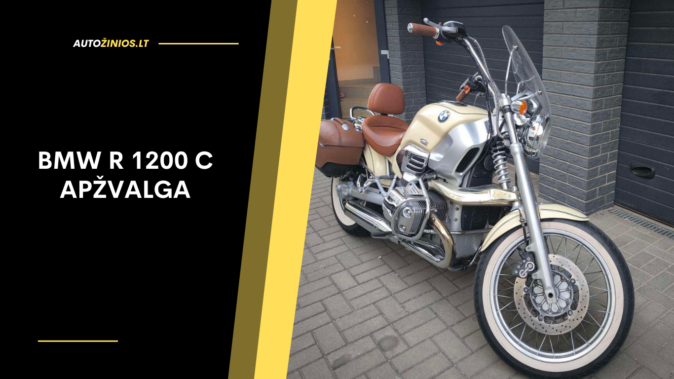 BMW R 1200 C Apžvalga: Atsiliepimai, ligos, kuro sąnaudos ir greitis