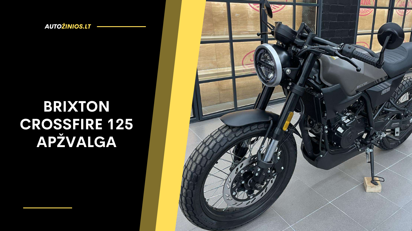 Brixton Crossfire 125 Apžvalga: Atsiliepimai, variklis, kuro sąnaudos ir patirtis