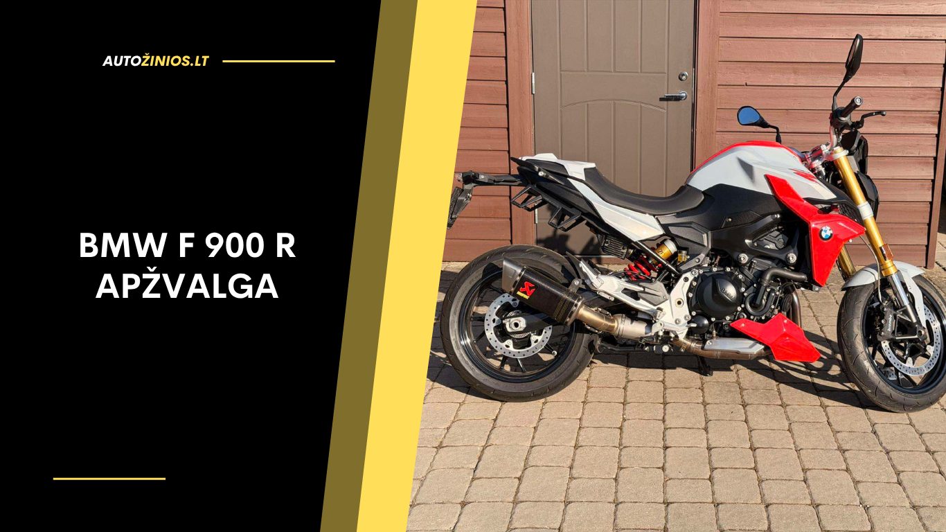 BMW F 900 R Apžvalga: Atsiliepimai, ligos, kuro sąnaudos ir greitis