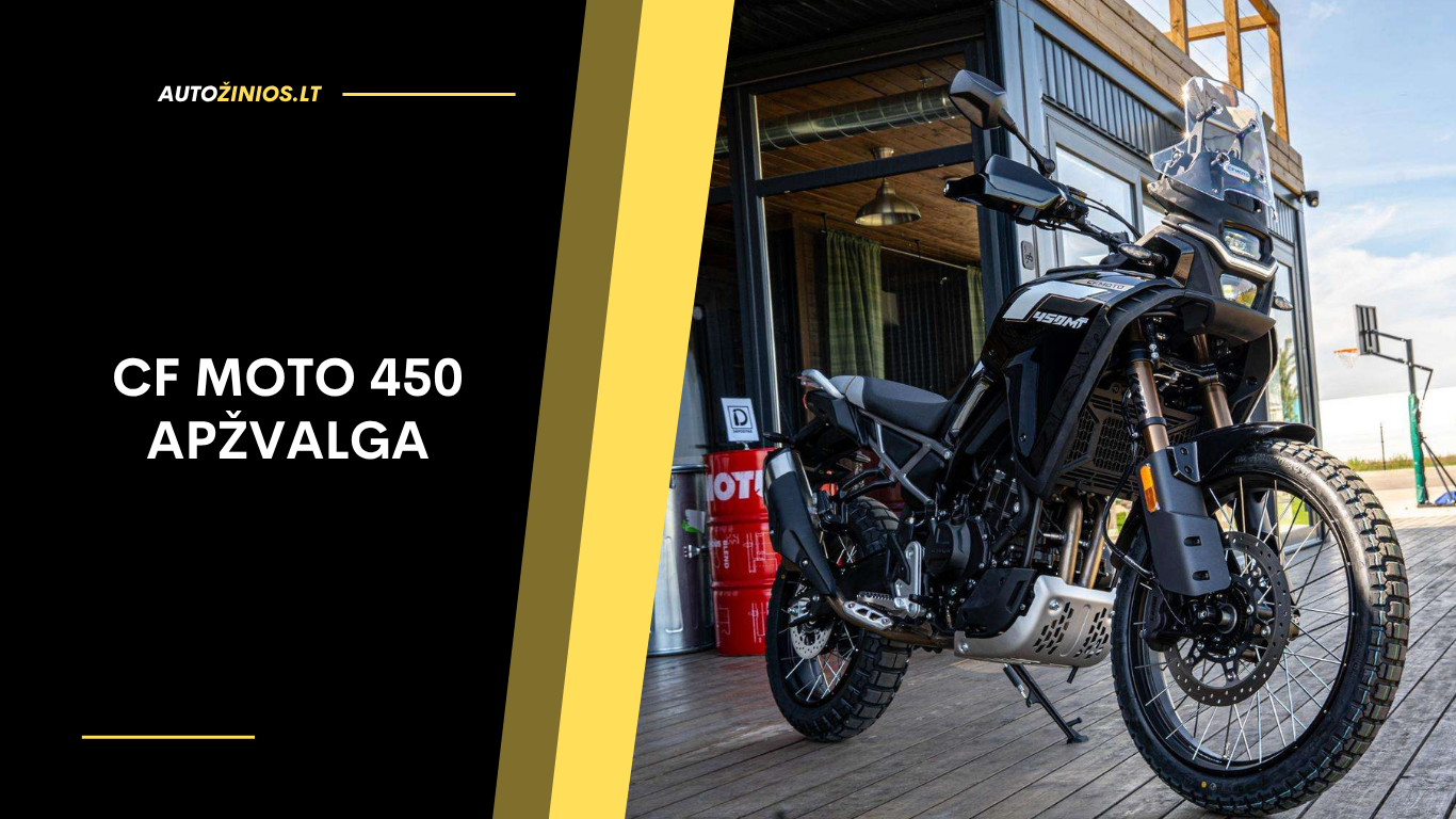 CF Moto 450 Apžvalga: Atsiliepimai, ligos, kuro sąnaudos ir greitis