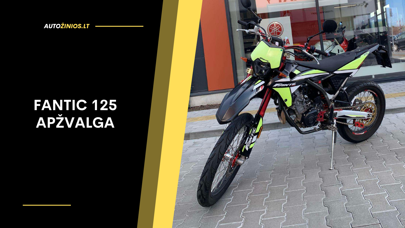 Fantic 125 Apžvalga: Atsiliepimai, ligos, kuro sąnaudos ir greitis