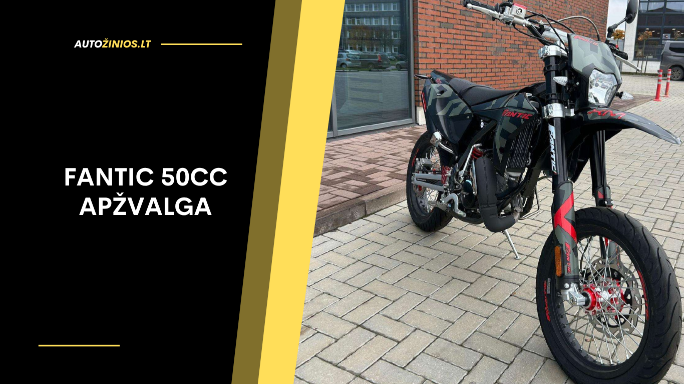 Fantic 50cc Apžvalga: Atsiliepimai, ligos, kuro sąnaudos ir greitis