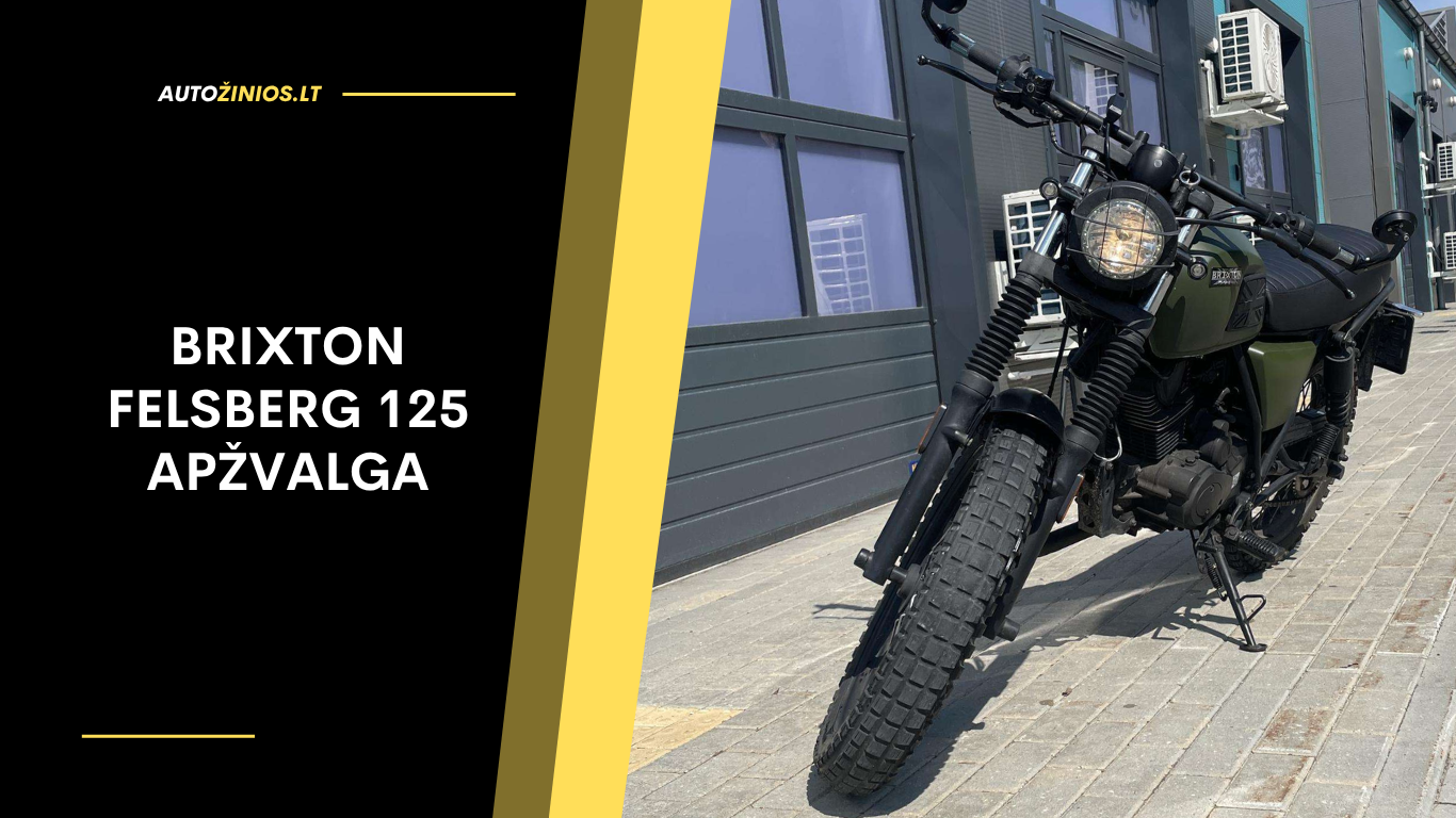 Brixton Felsberg 125 Apžvalga: Atsiliepimai, Gedimai ir Kuro Sąnaudos