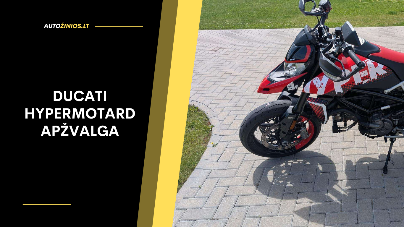 Ducati Hypermotard Apžvalga: Atsiliepimai, ligos, kuro sąnaudos