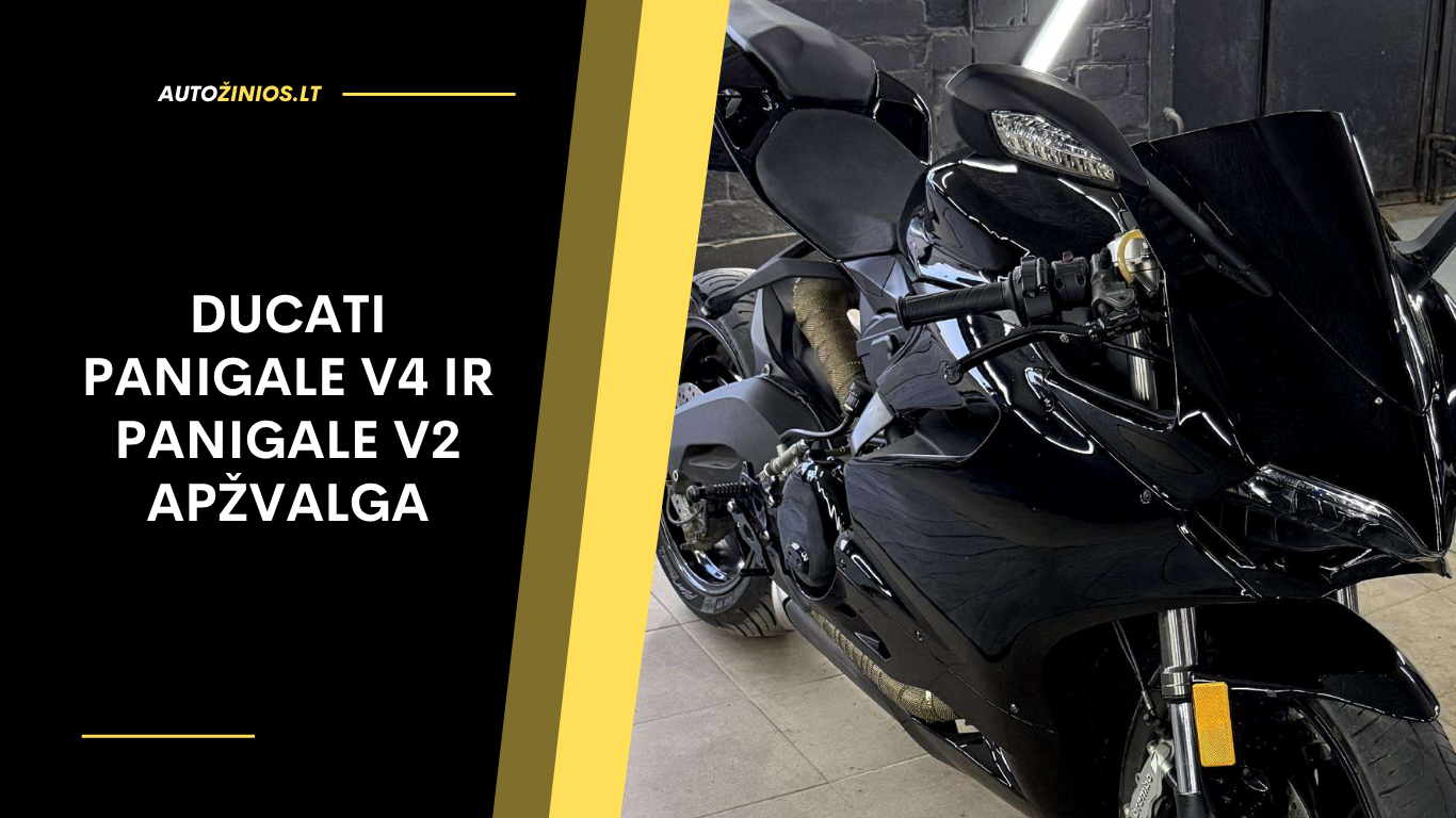 Ducati Panigale V4 ir Panigale V2 Apžvalga: Atsiliepimai, ligos, kuro sąnaudos