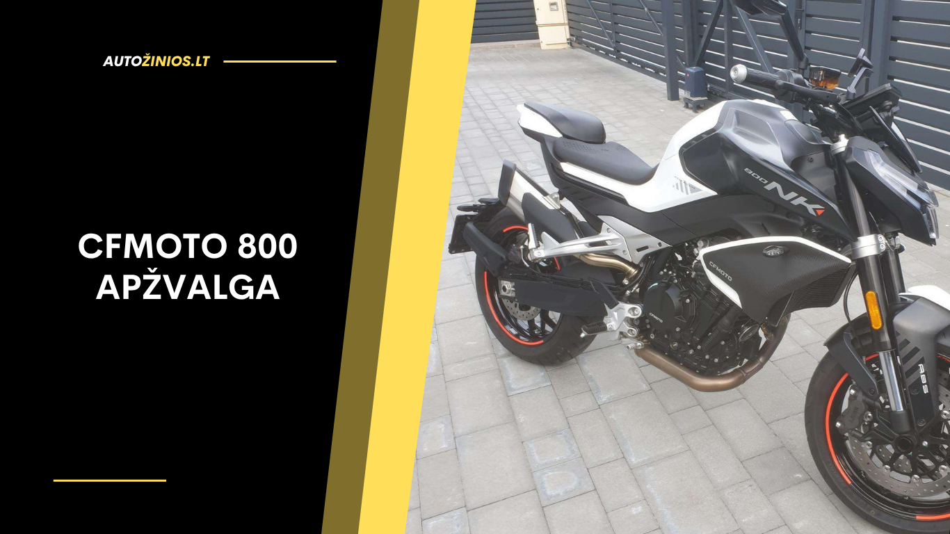 CFMOTO 800 Apžvalga: Atsiliepimai, ligos, kuro sąnaudos ir greitis