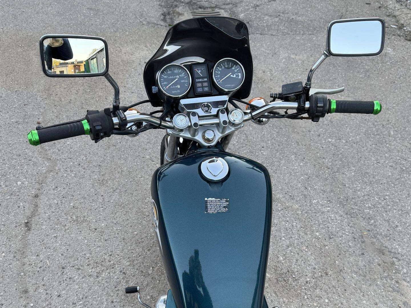 Daelim 125cc prieš japoniškus 125cc motociklus