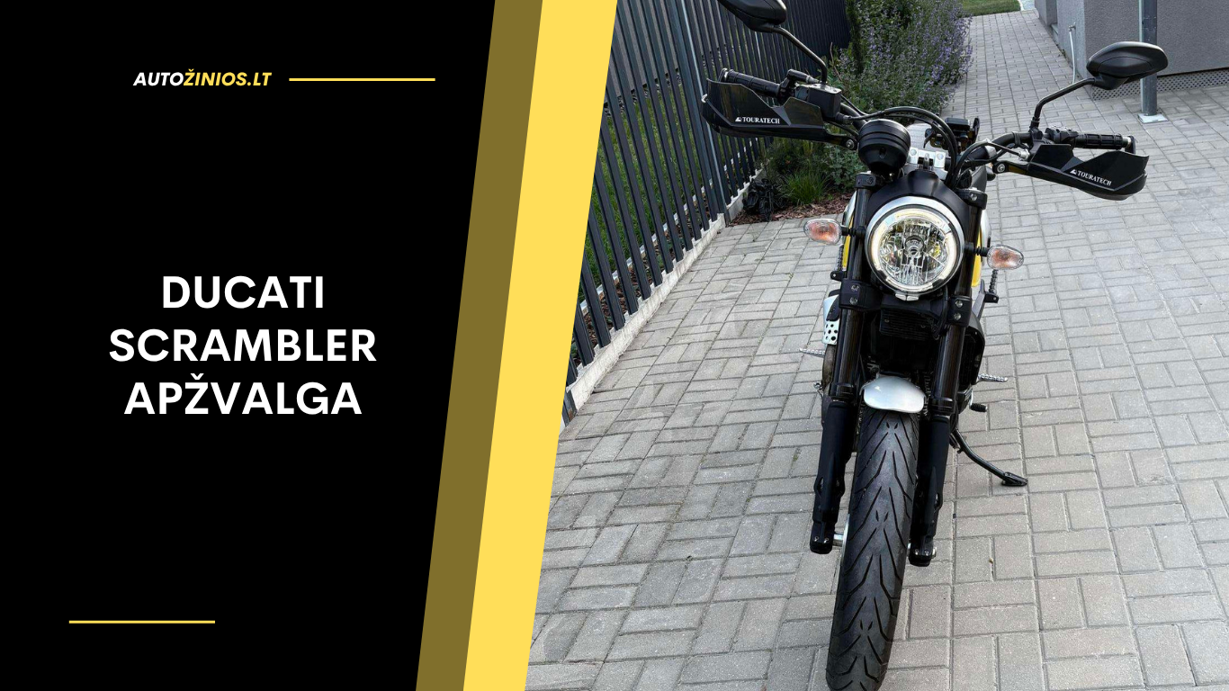 Ducati Scrambler Apžvalga: Atsiliepimai, ligos, kuro sąnaudos ir greitis