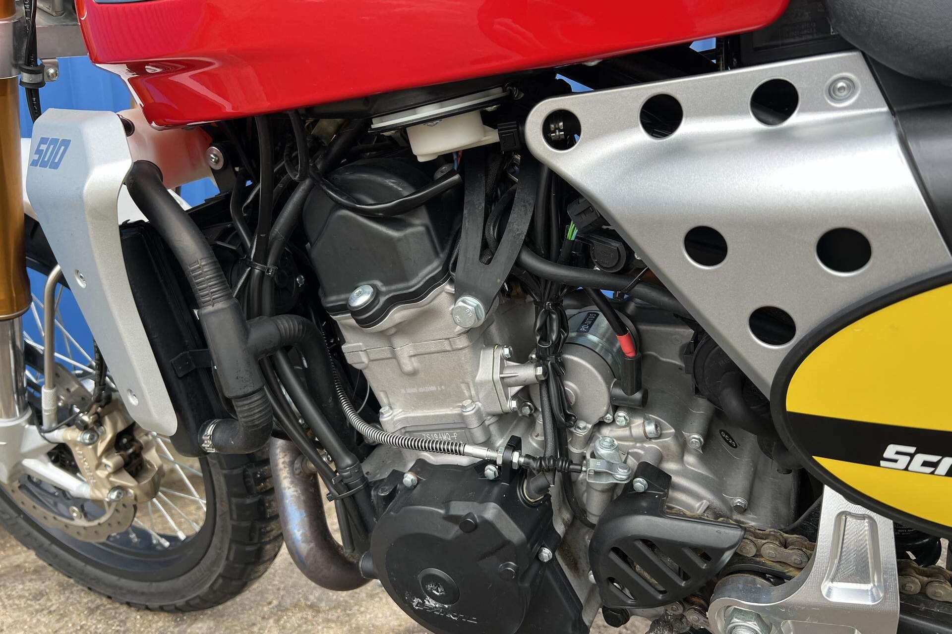 Fantic Caballero 500 variklis ir važiavimo charakteris