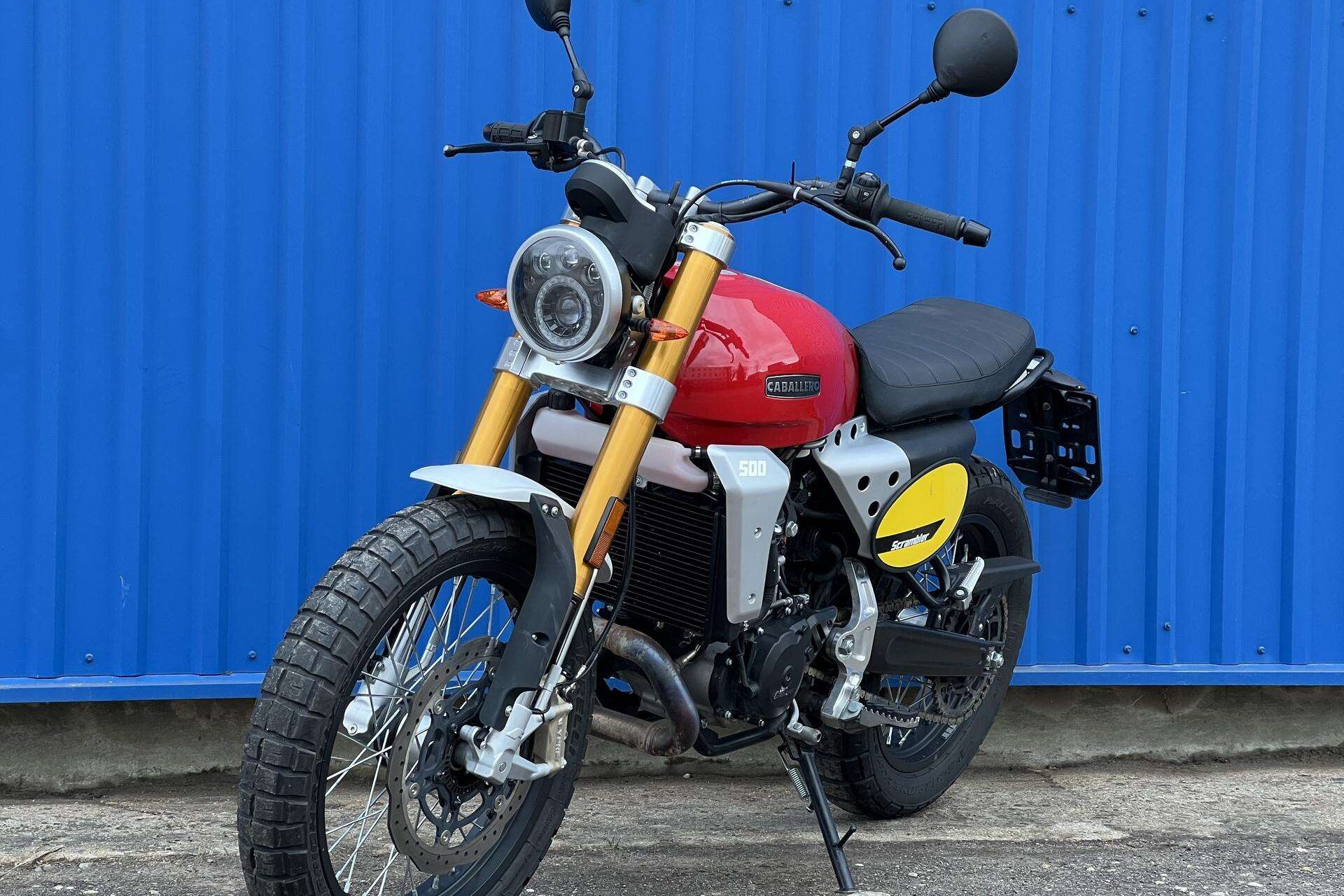 Fantic Caballero 500 techniniai duomenys