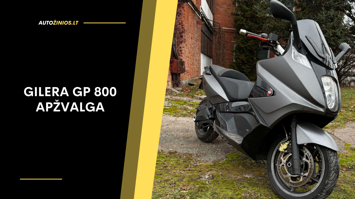 Gilera GP 800 Apžvalga: Atsiliepimai, ligos, kuro sąnaudos ir greitis