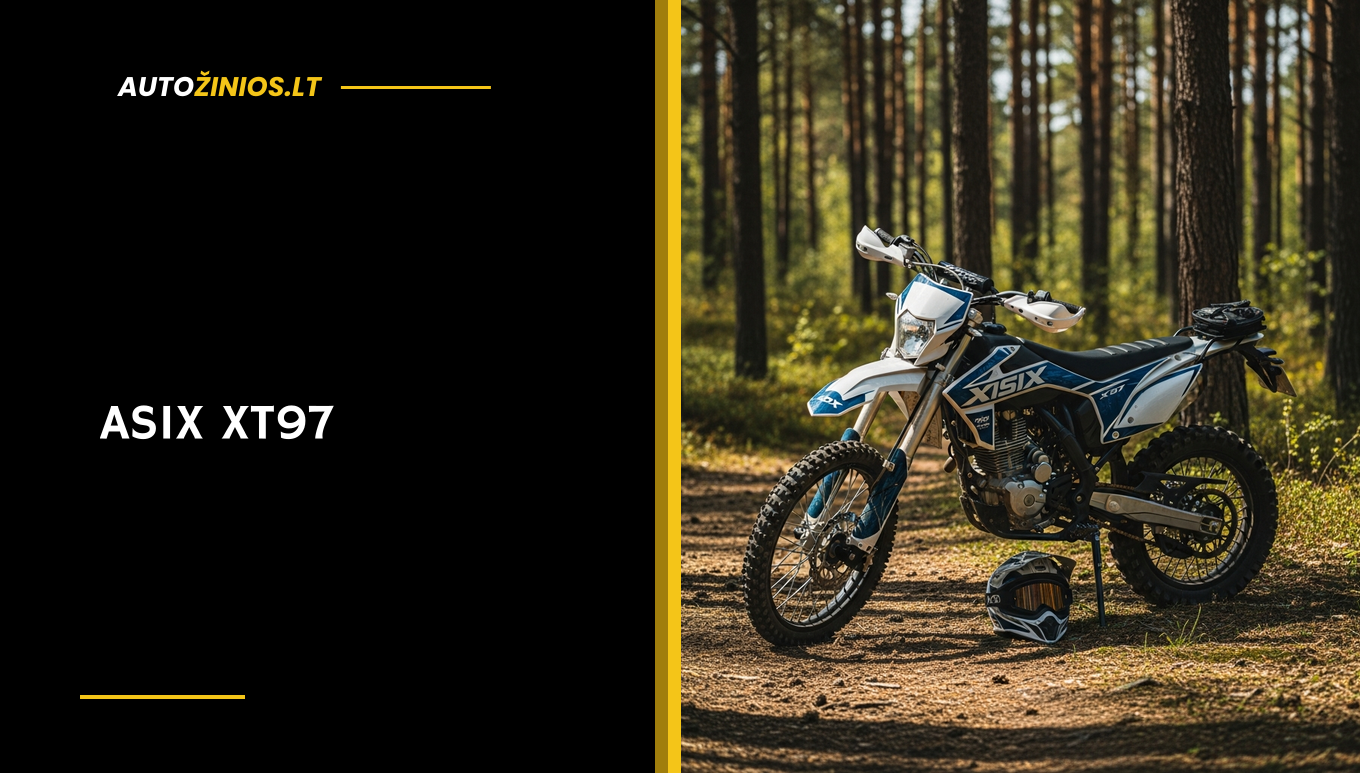 Iliustracija: Asix XT97 apžvalga: kuro sąnaudos, dažniausios ligos ir savininkų atsiliepimai