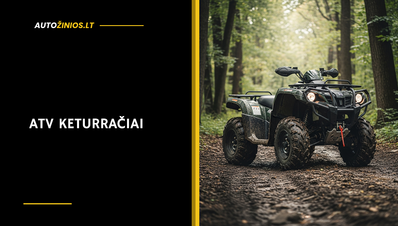 Iliustracija: ATV keturračiai: kuro sąnaudos, dažniausios ligos ir savininkų atsiliepimai