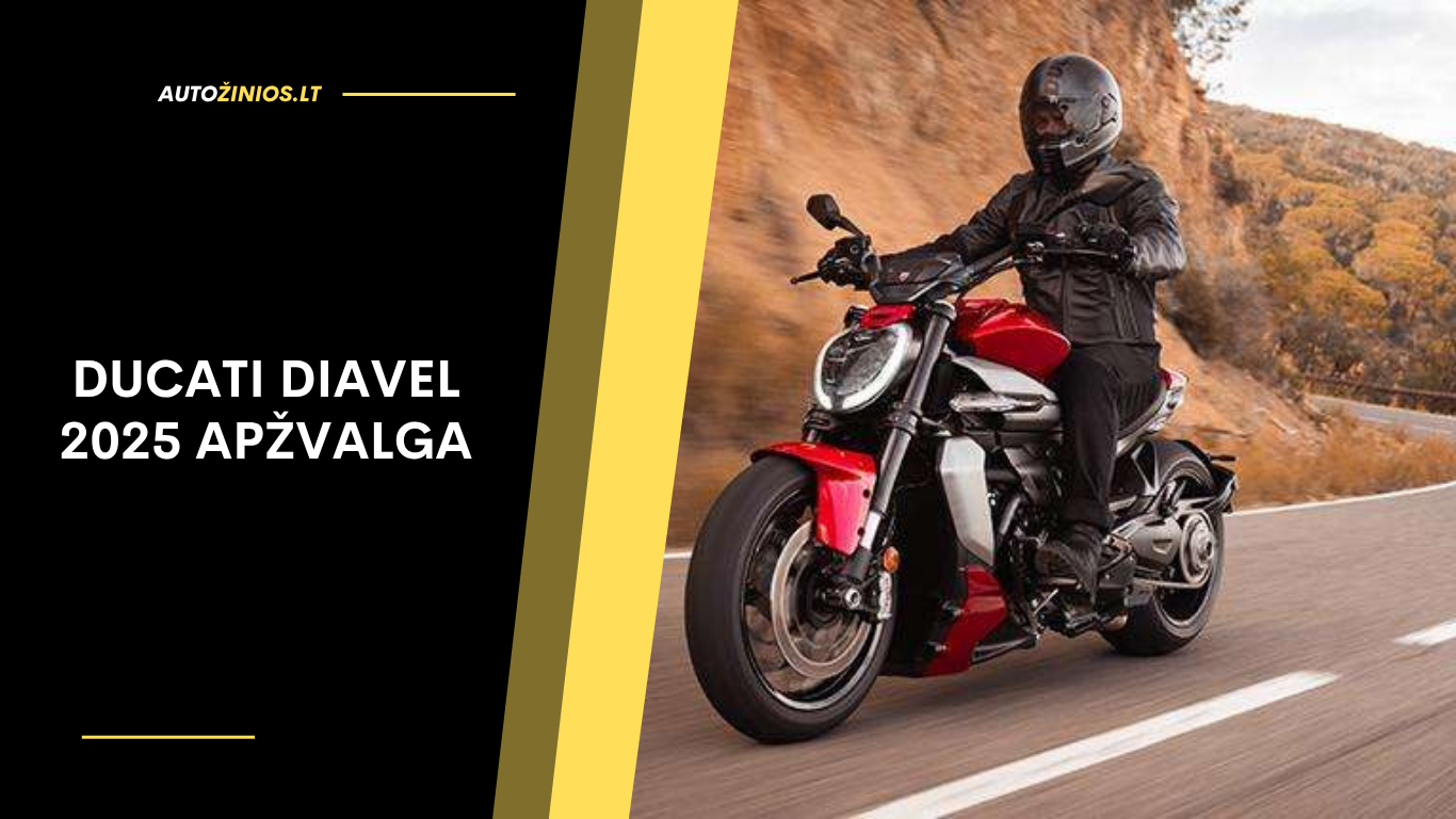 Ducati Diavel 2025 Apžvalga: Kuro sąnaudos, dažniausios ligos ir savininkų atsiliepimai